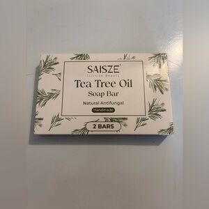3 for $20 SAISZE Handmade Tea Tree Oil Soap Bar Set - 2 Bars - New & Sealed
